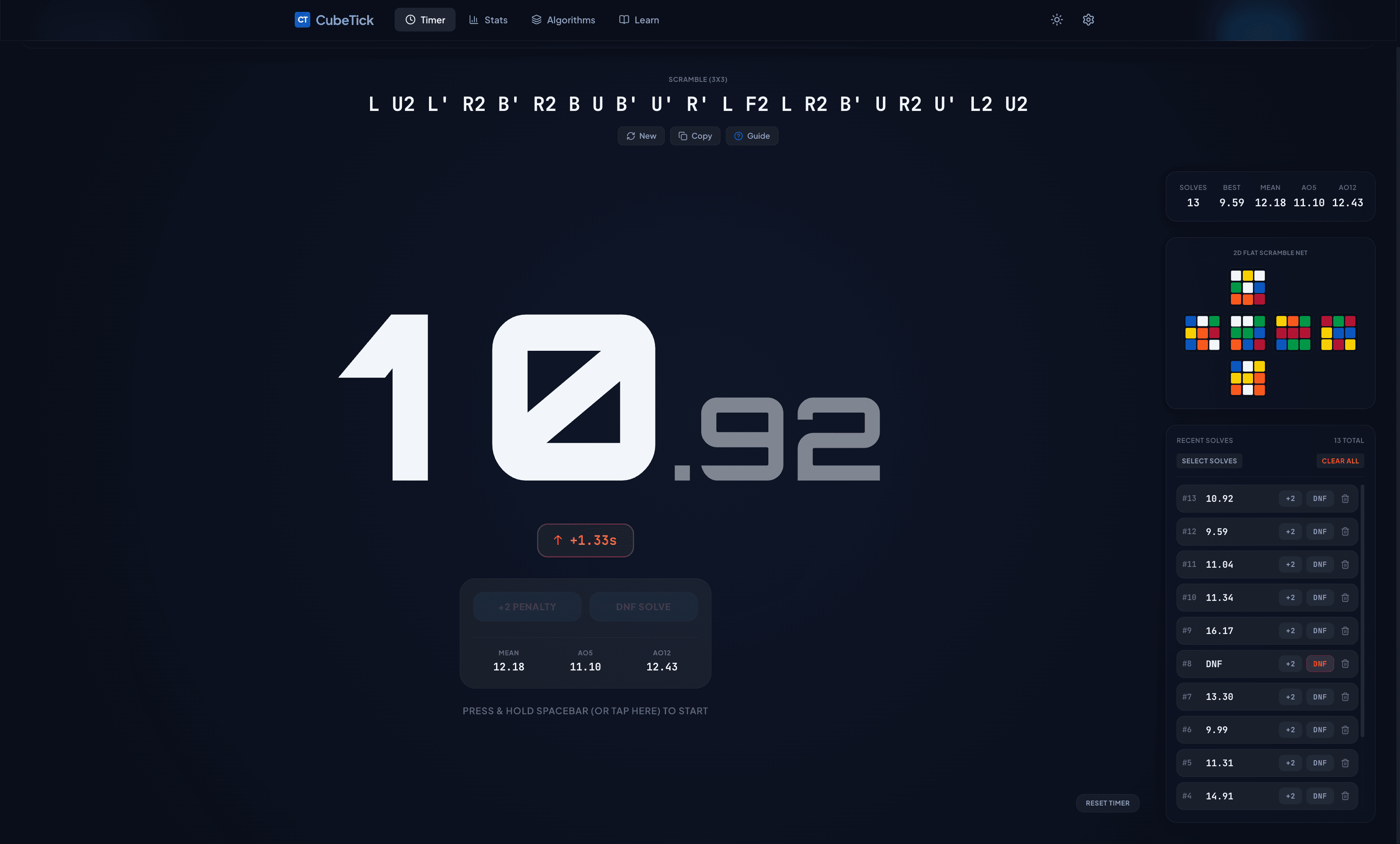 CubeTick preview